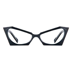 Cat-eye Black Eyeglasses