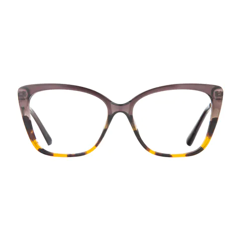 Square Gray/Tortoiseshell Eyeglasses