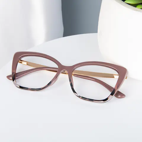 Square Brown/Tortoiseshell Eyeglasses