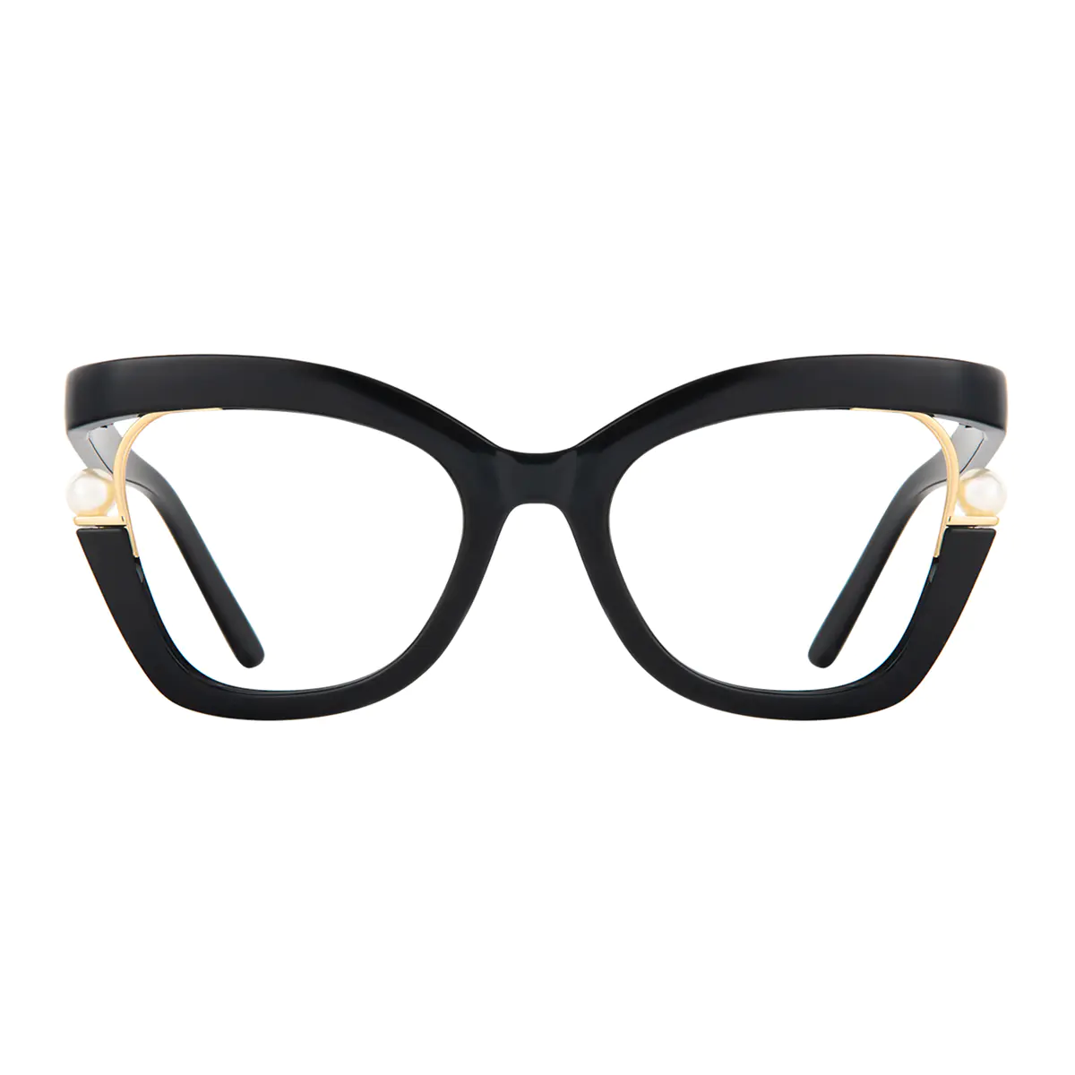Square Black Eyeglasses