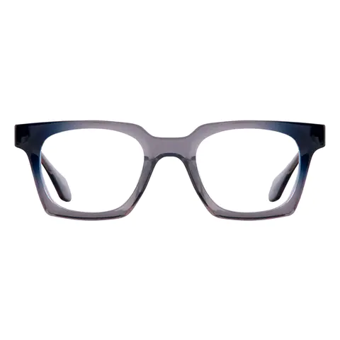 Square Grey Eyeglasses