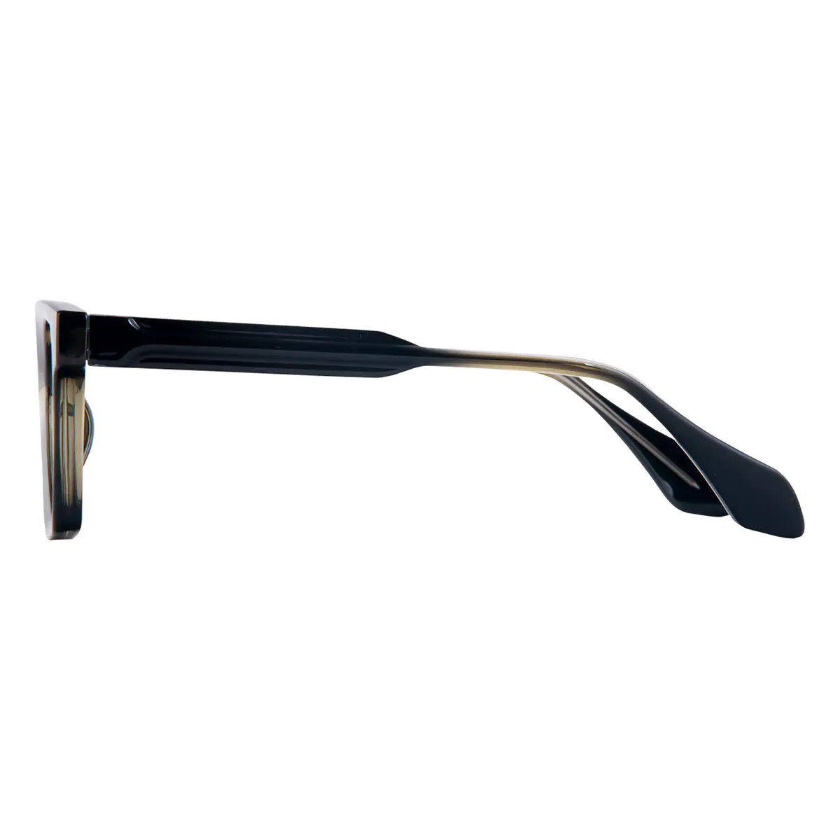 Square Gradient Green Eyeglasses