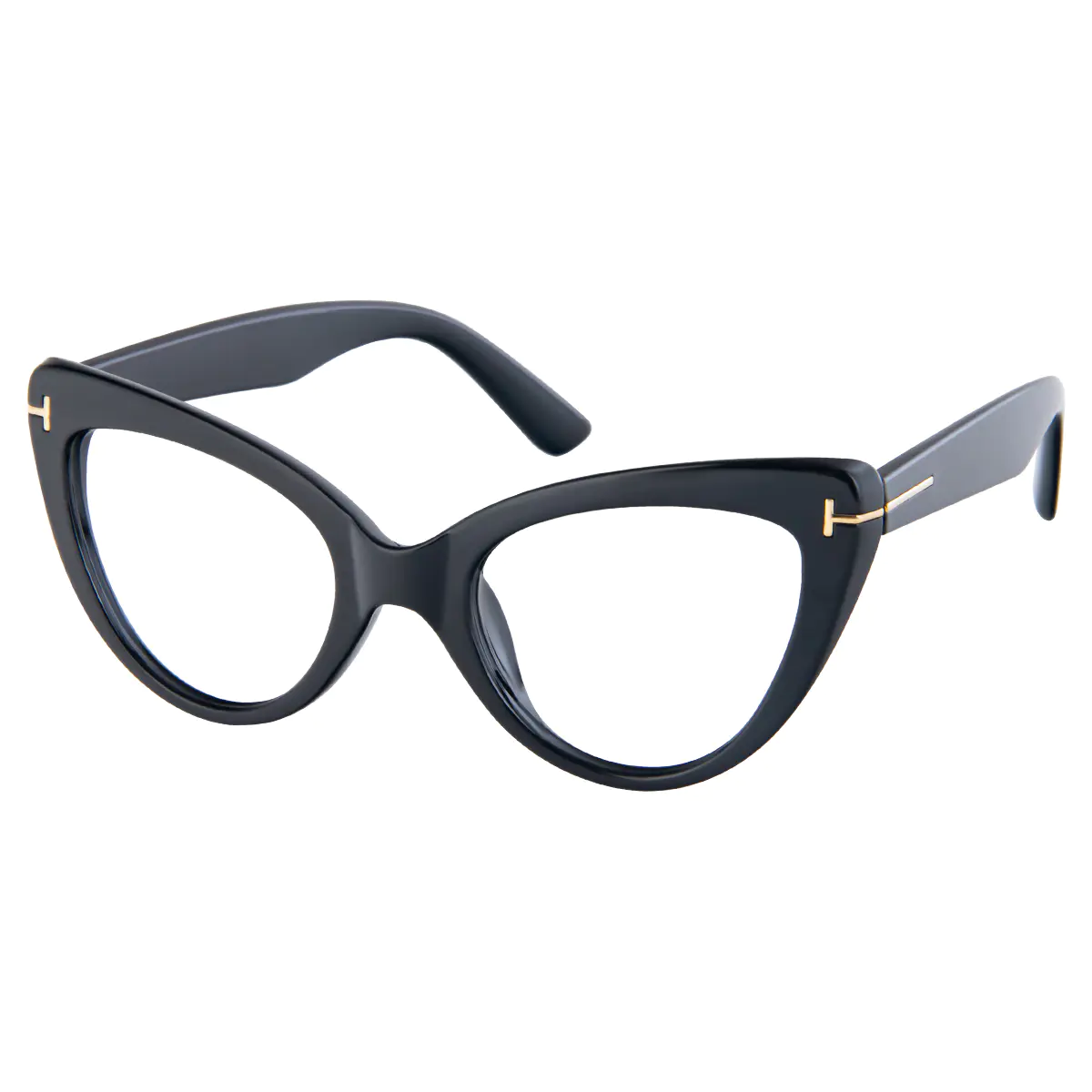 Cat-eye Black Eyeglasses