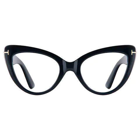 Cat-eye Black Eyeglasses