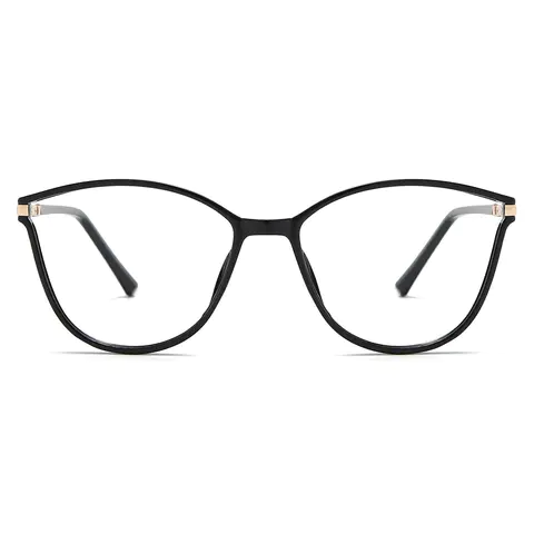Cat-eye Black Eyeglasses