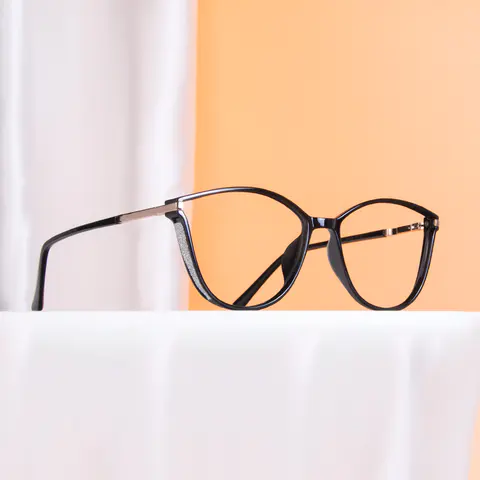 Cat-eye Black Eyeglasses