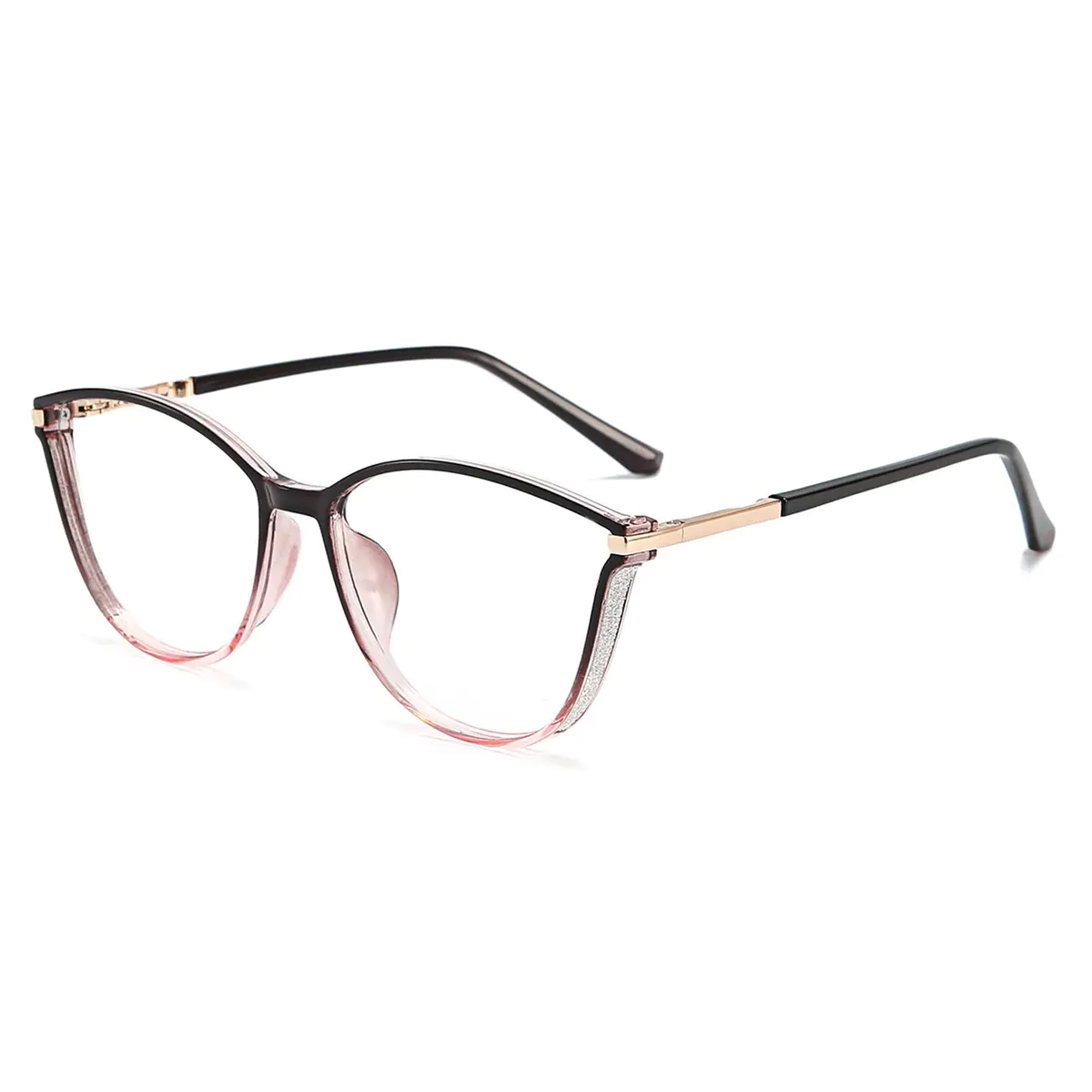 Cat-eye Gradient Pink Eyeglasses