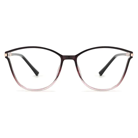 Cat-eye Gradient Pink Eyeglasses