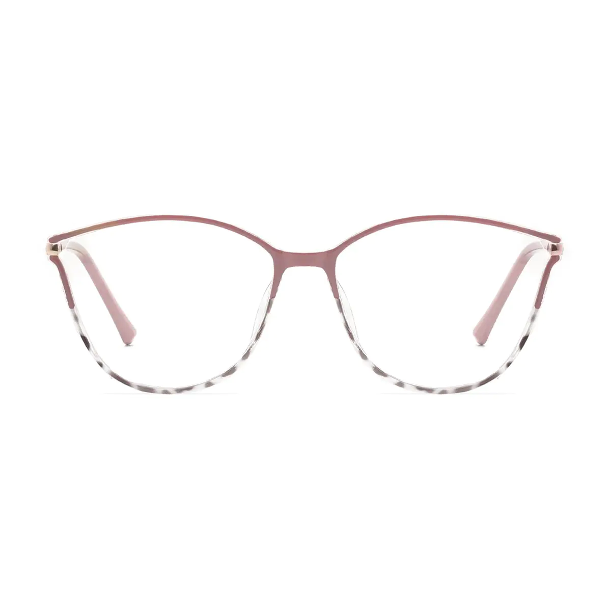 Cat-eye Brown/Ivory Tortoiseshell Eyeglasses