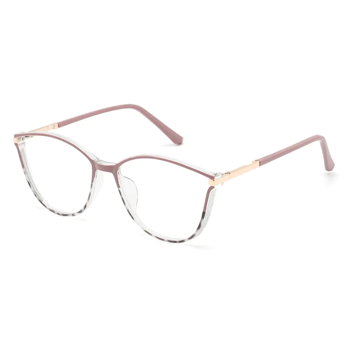 Cat-eye Brown/Ivory Tortoiseshell Eyeglasses