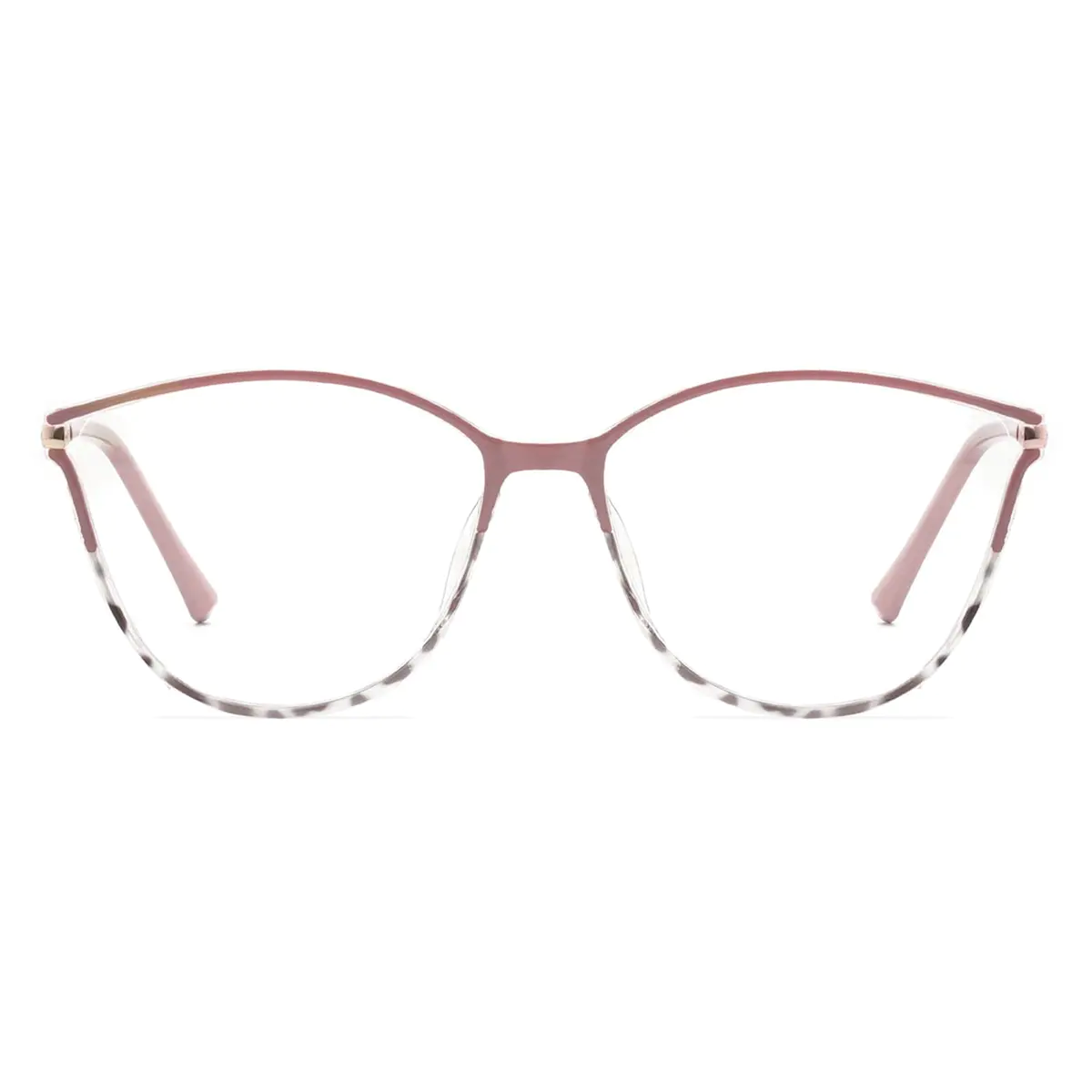 Cat-eye Brown/Ivory Tortoiseshell Eyeglasses