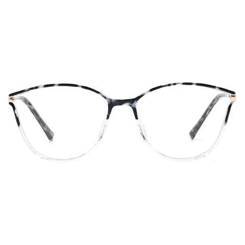 Cat-eye Tortoiseshell/Clear Eyeglasses