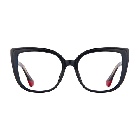 Square Black Eyeglasses
