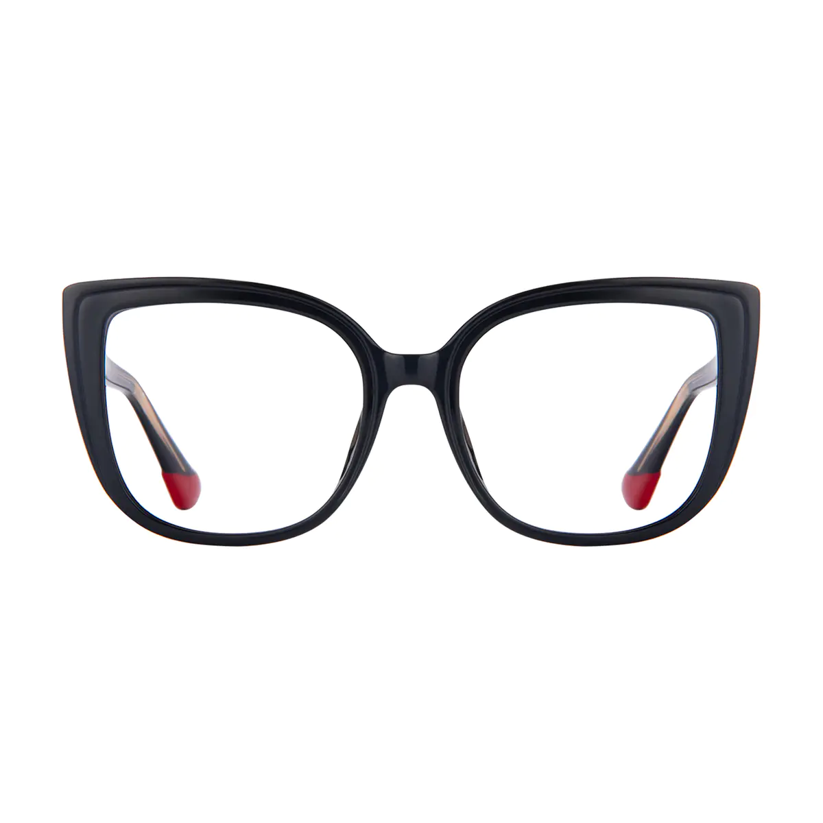 Square Black Eyeglasses