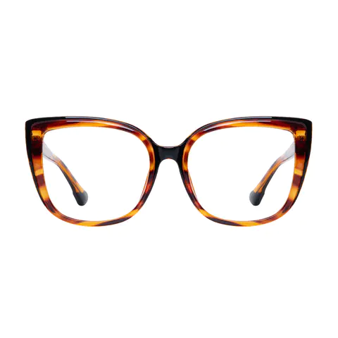Square Tortoiseshell Eyeglasses