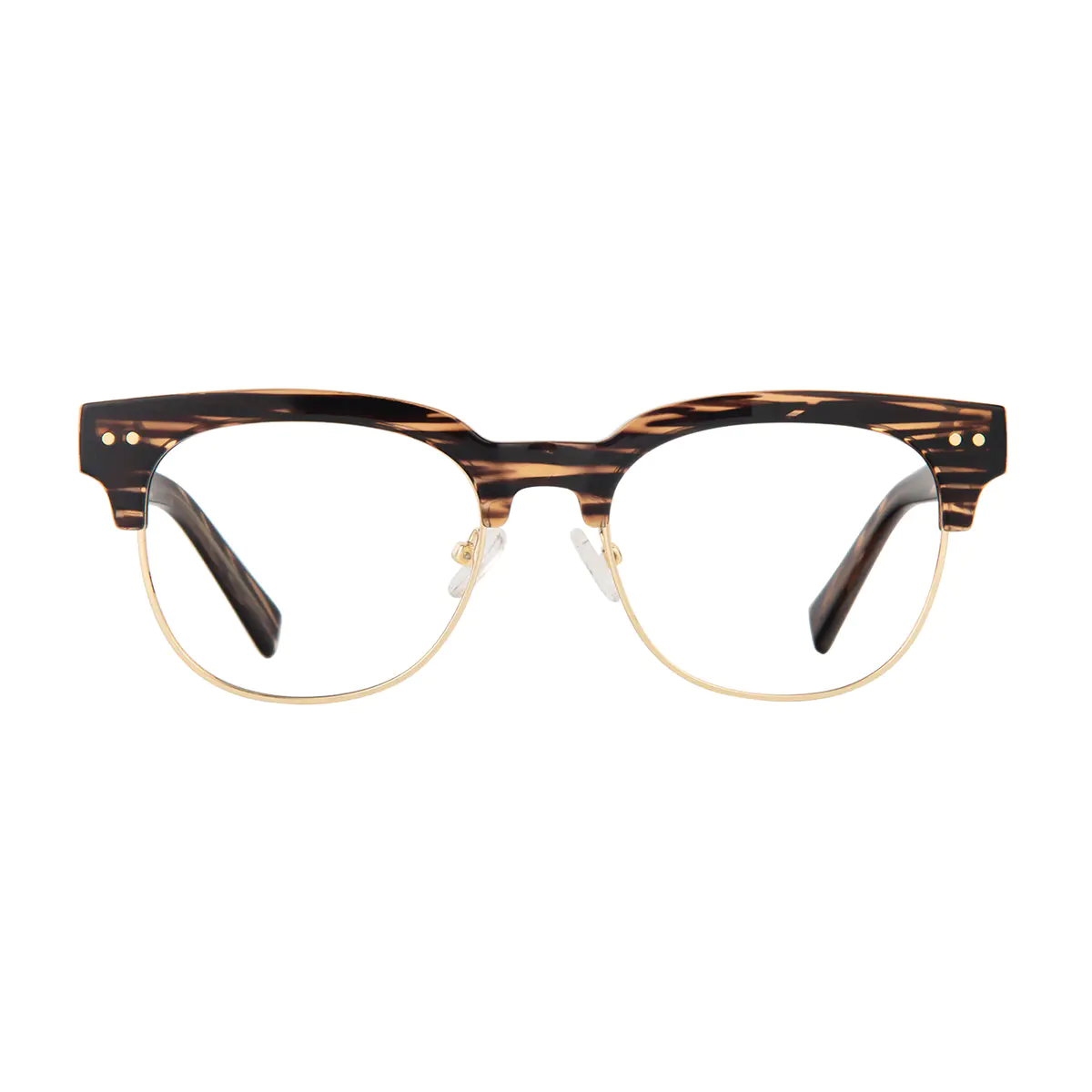 Browline Tortoiseshell/Gold Eyeglasses