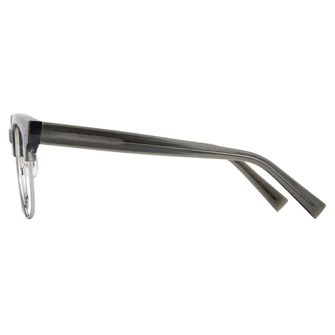 Browline Dark Green Eyeglasses