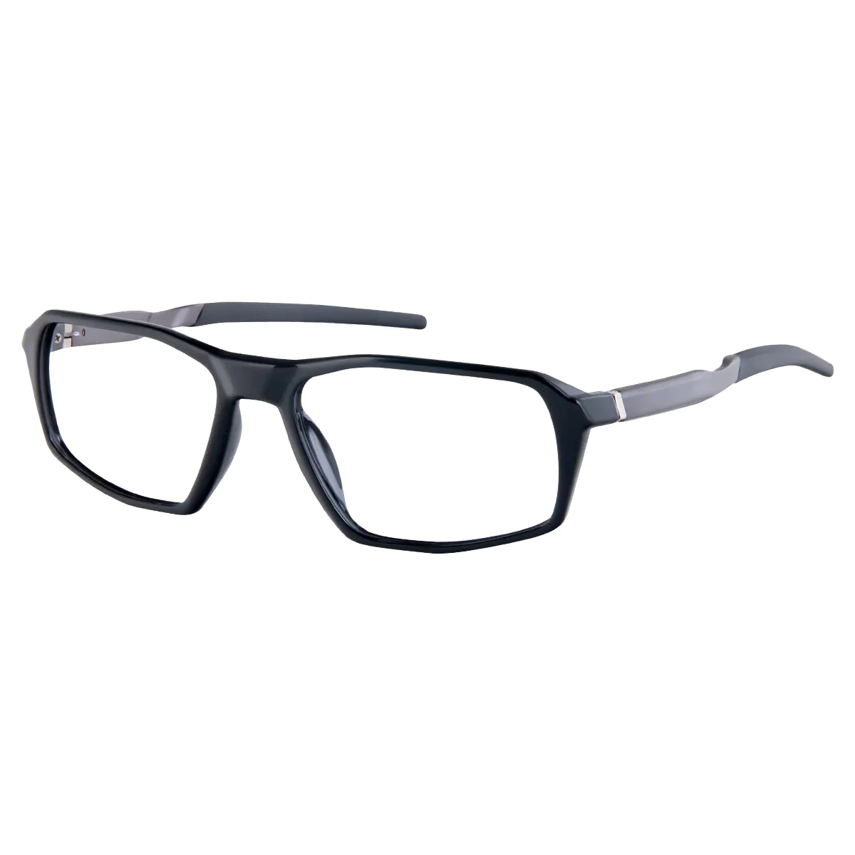 Rectangle Black Eyeglasses