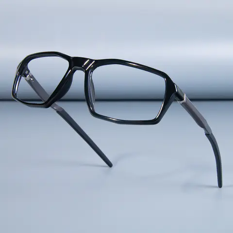 Rectangle Black Eyeglasses