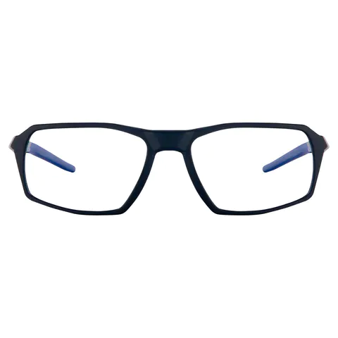 Rectangle Black/Blue Eyeglasses