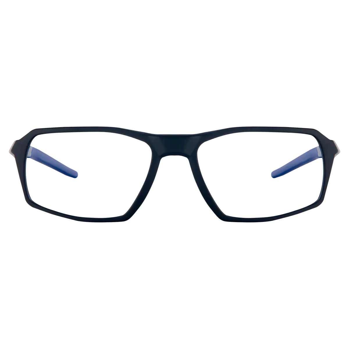 Rectangle Black/Blue Eyeglasses