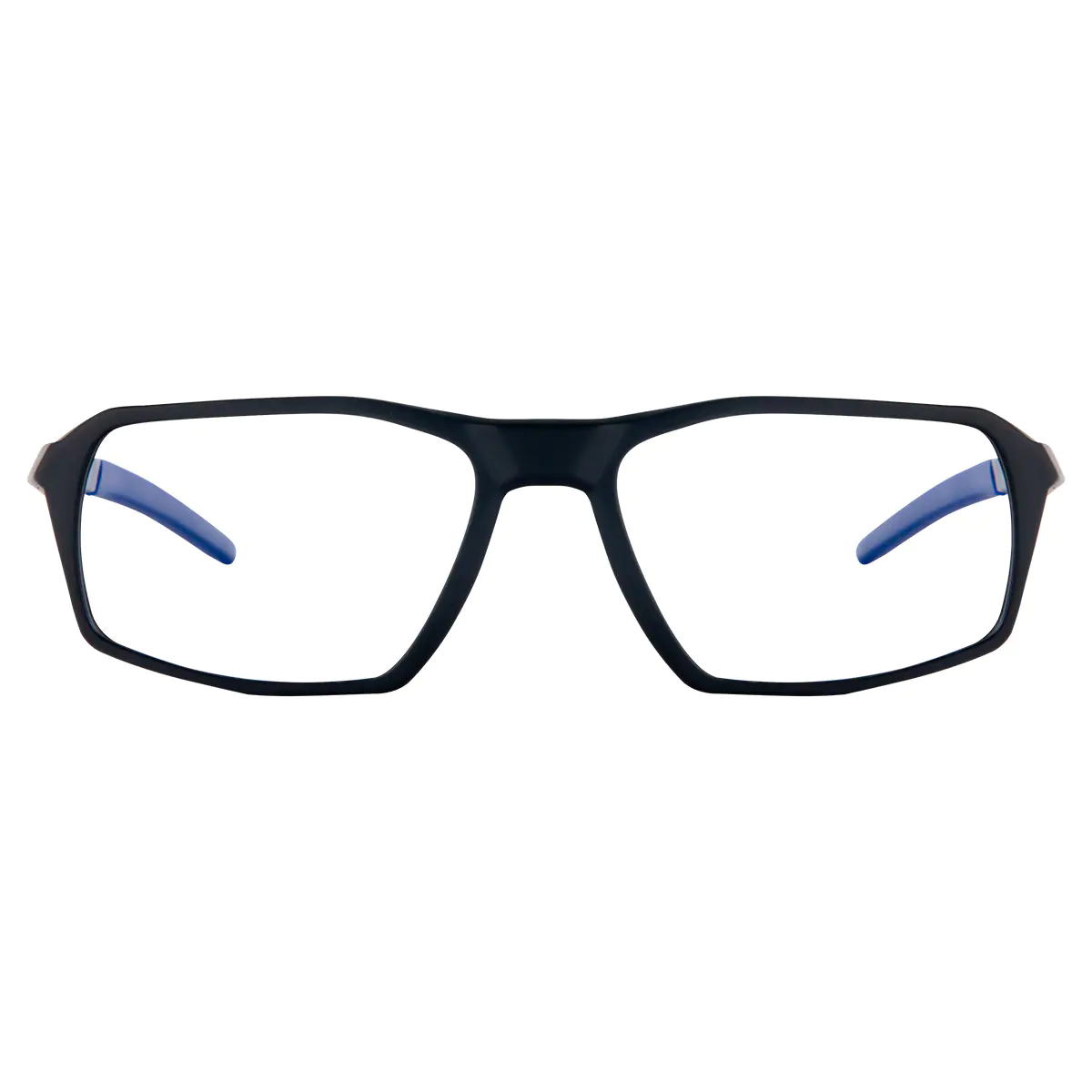 Rectangle Black/Blue Eyeglasses