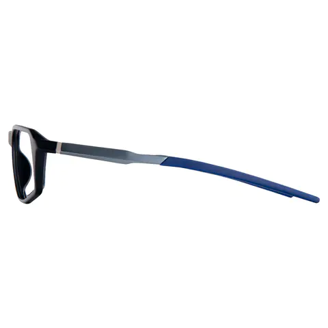 Rectangle Black/Blue Eyeglasses