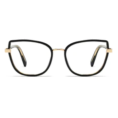 Cat-eye Black Eyeglasses