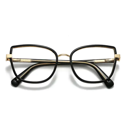 Cat-eye Black Eyeglasses