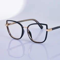 Cat-eye Black Eyeglasses