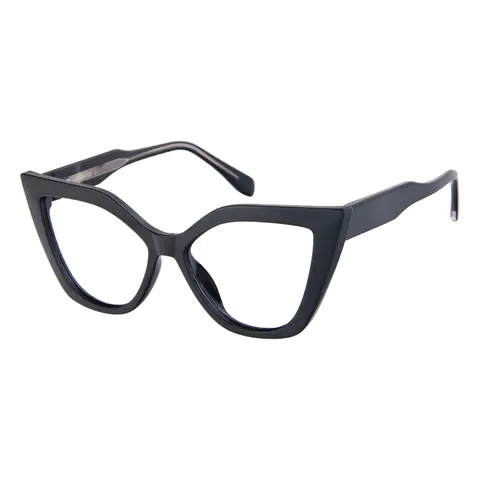Cat-eye Black Eyeglasses