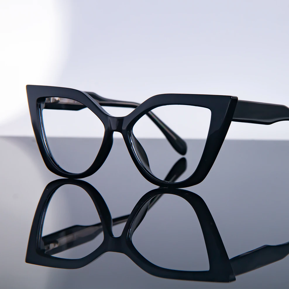 Cat-eye Black Eyeglasses