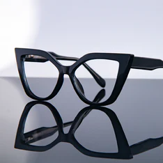 Cat-eye Black Eyeglasses