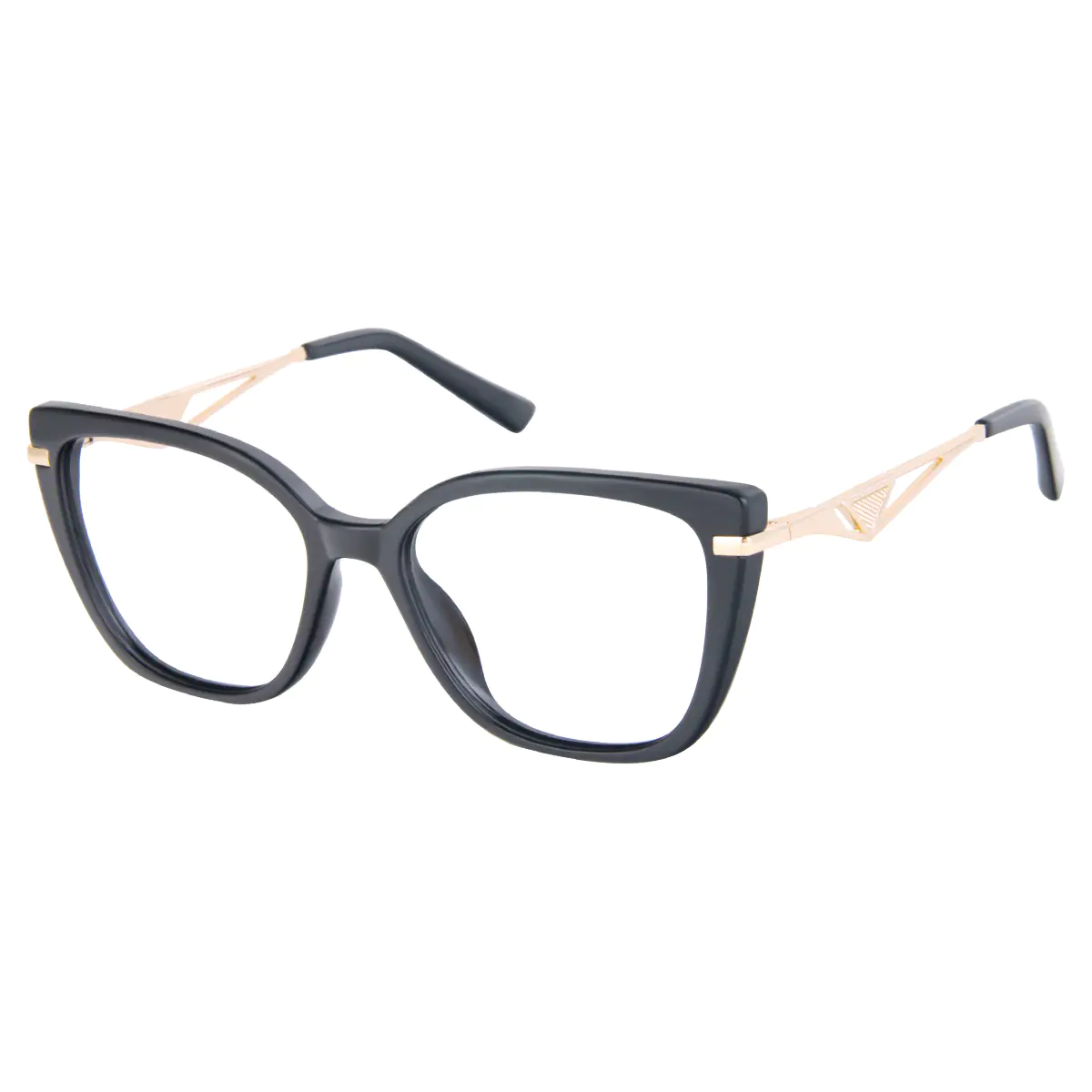 Square Black Eyeglasses