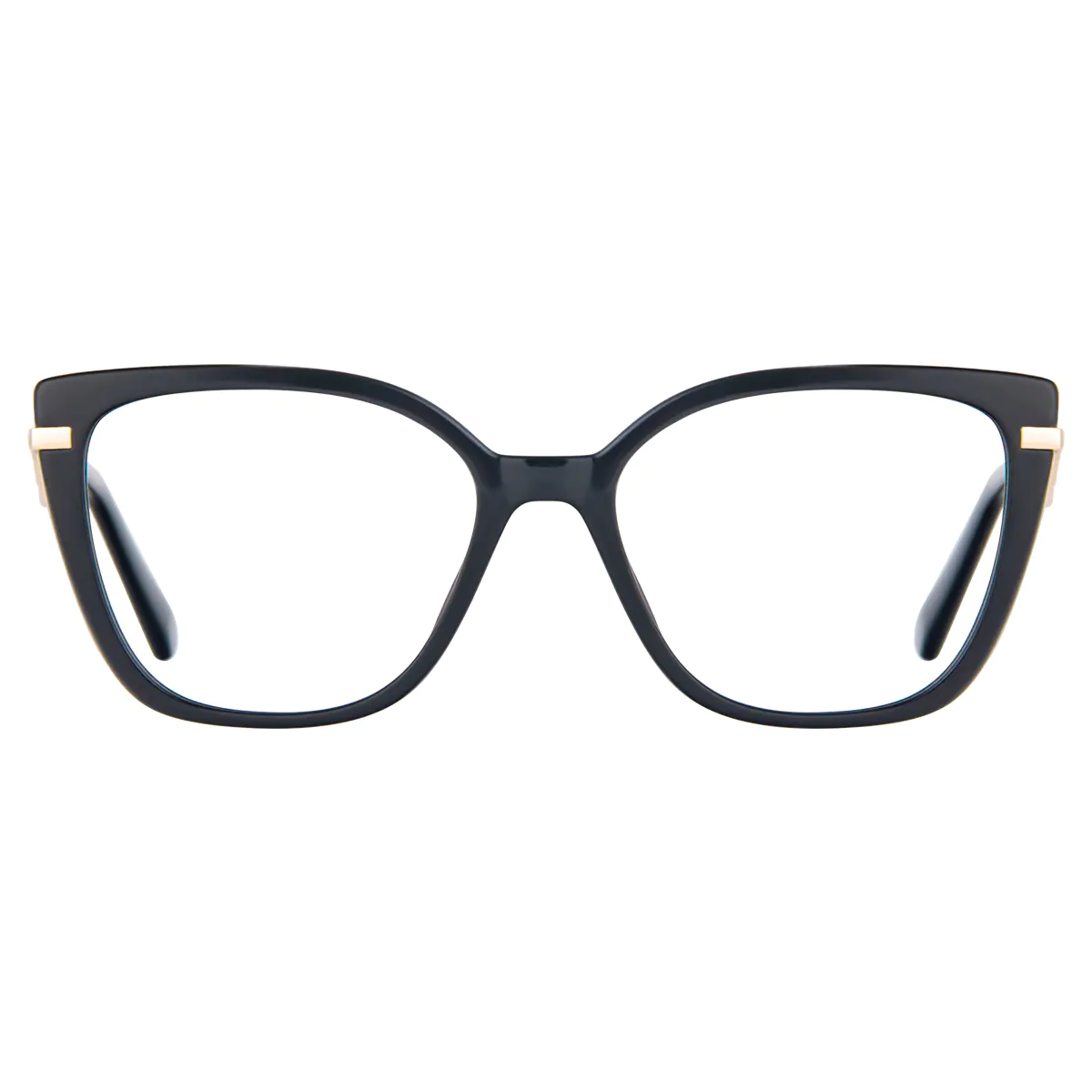 Square Black Eyeglasses