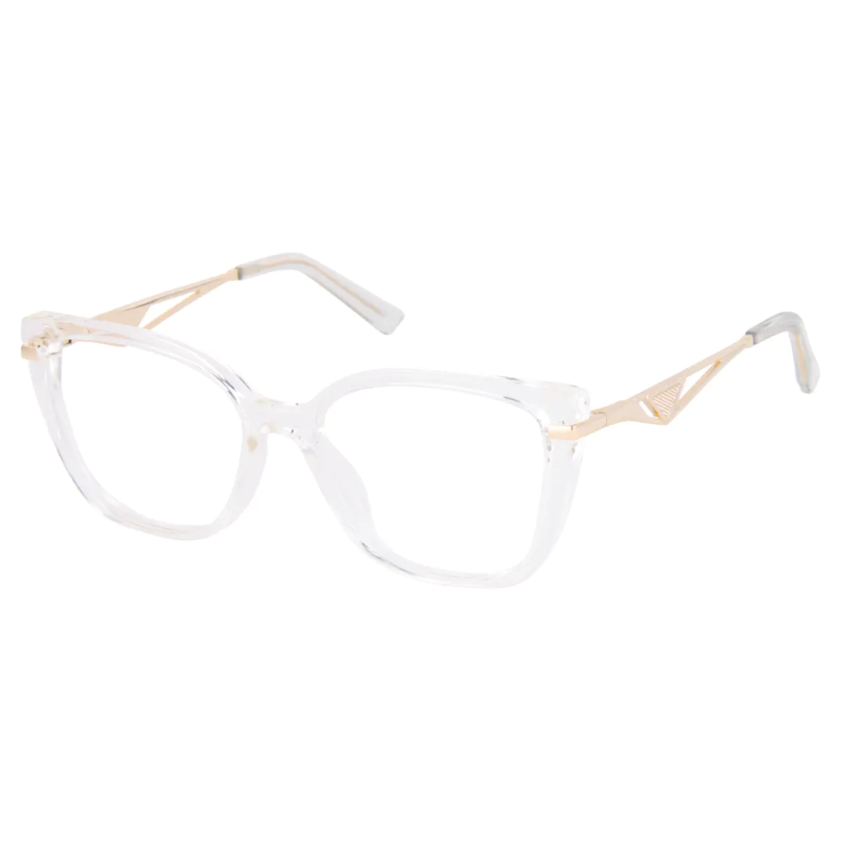 Square Clear Eyeglasses