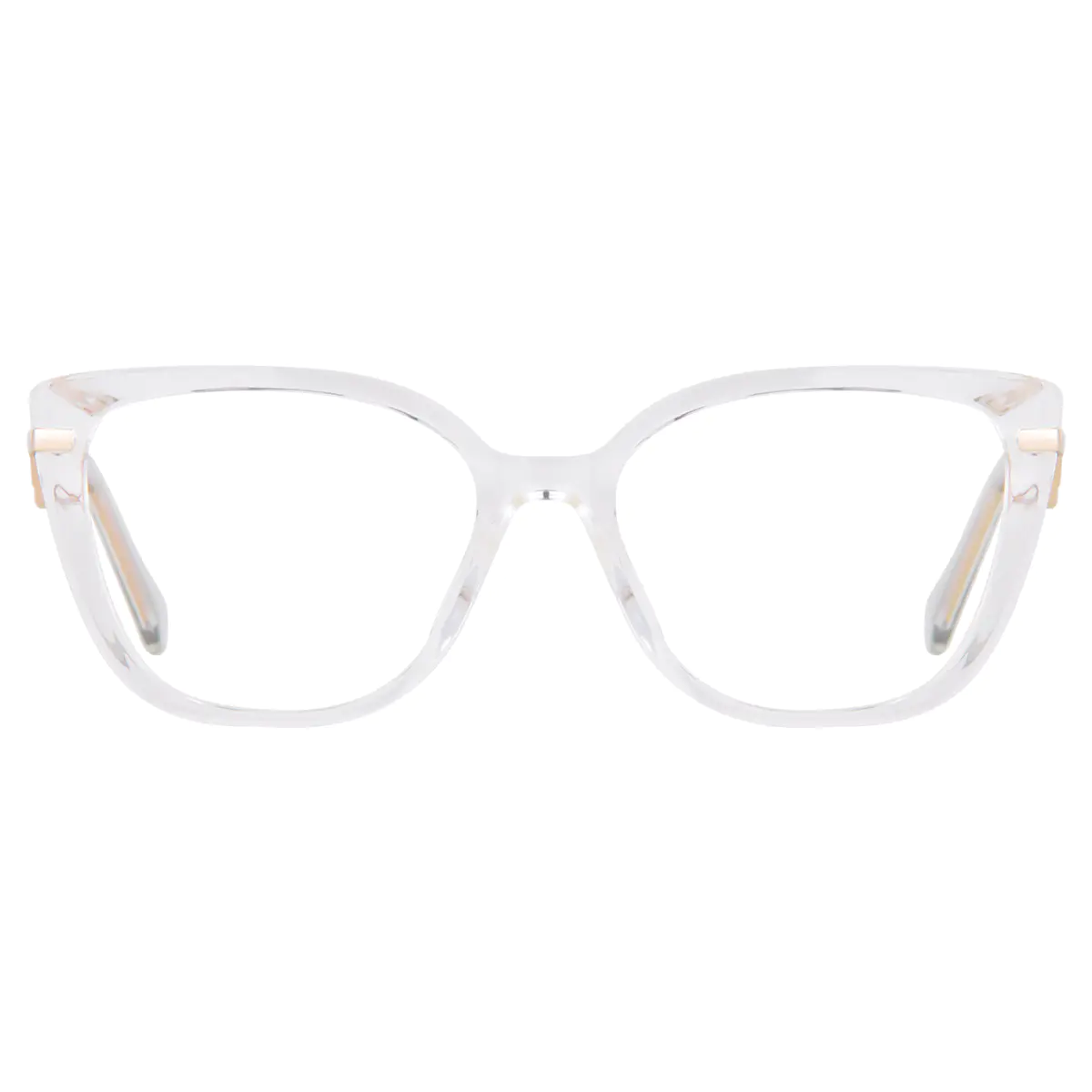 Square Clear Eyeglasses