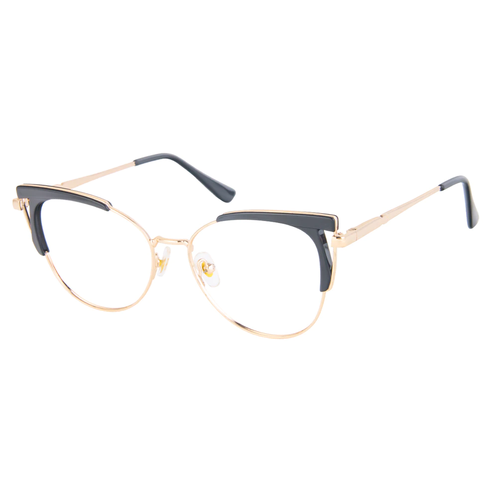 Browline Black Eyeglasses