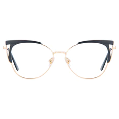 Browline Black Eyeglasses