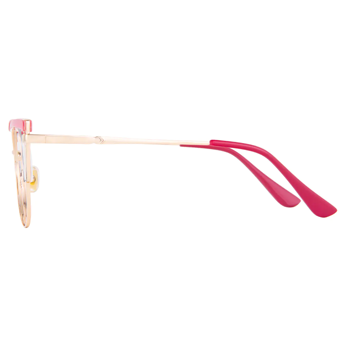 Browline Red Eyeglasses