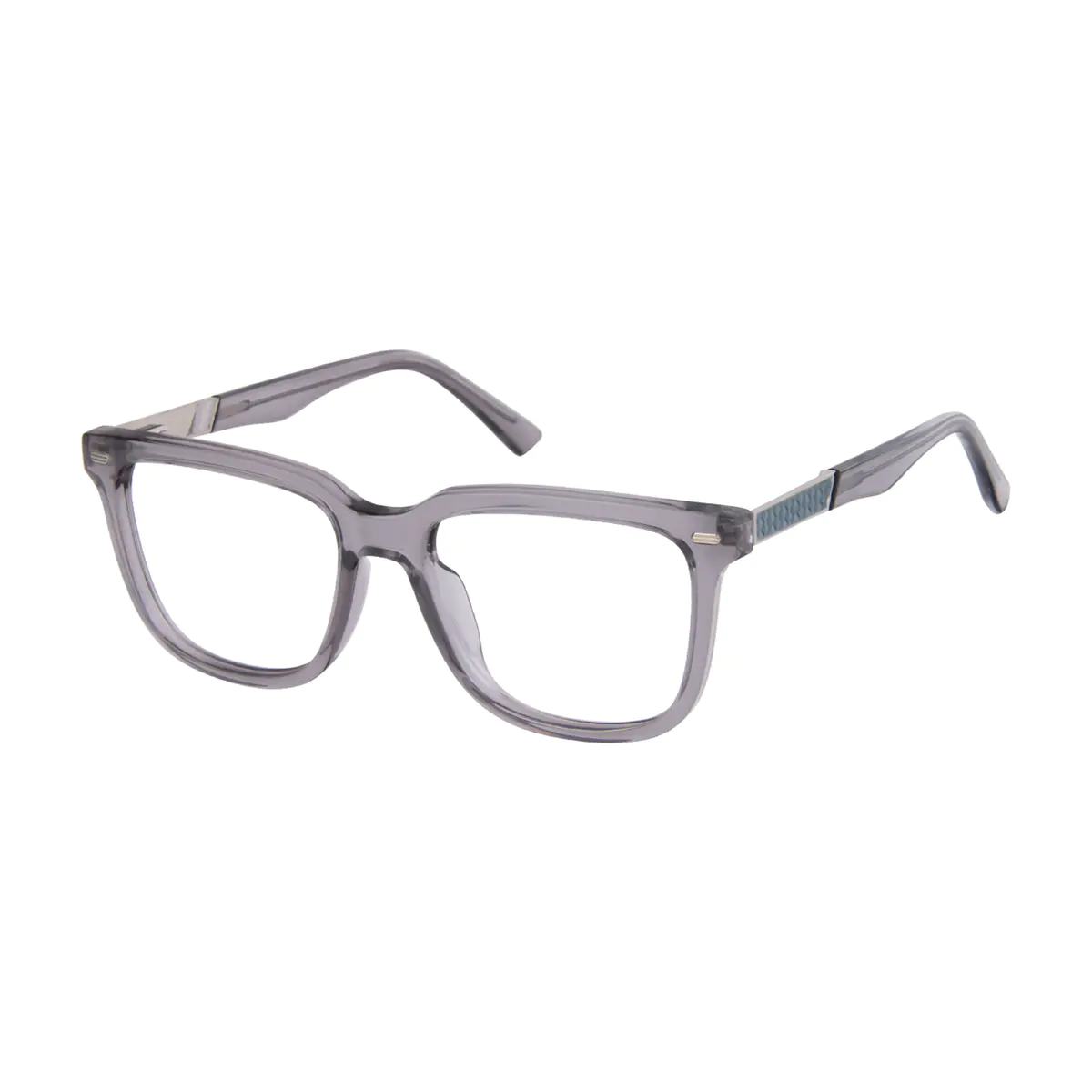 Square Gradient Gray Eyeglasses