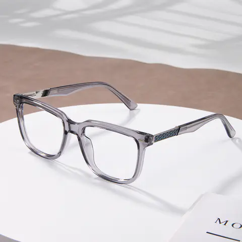 Square Gradient Gray Eyeglasses