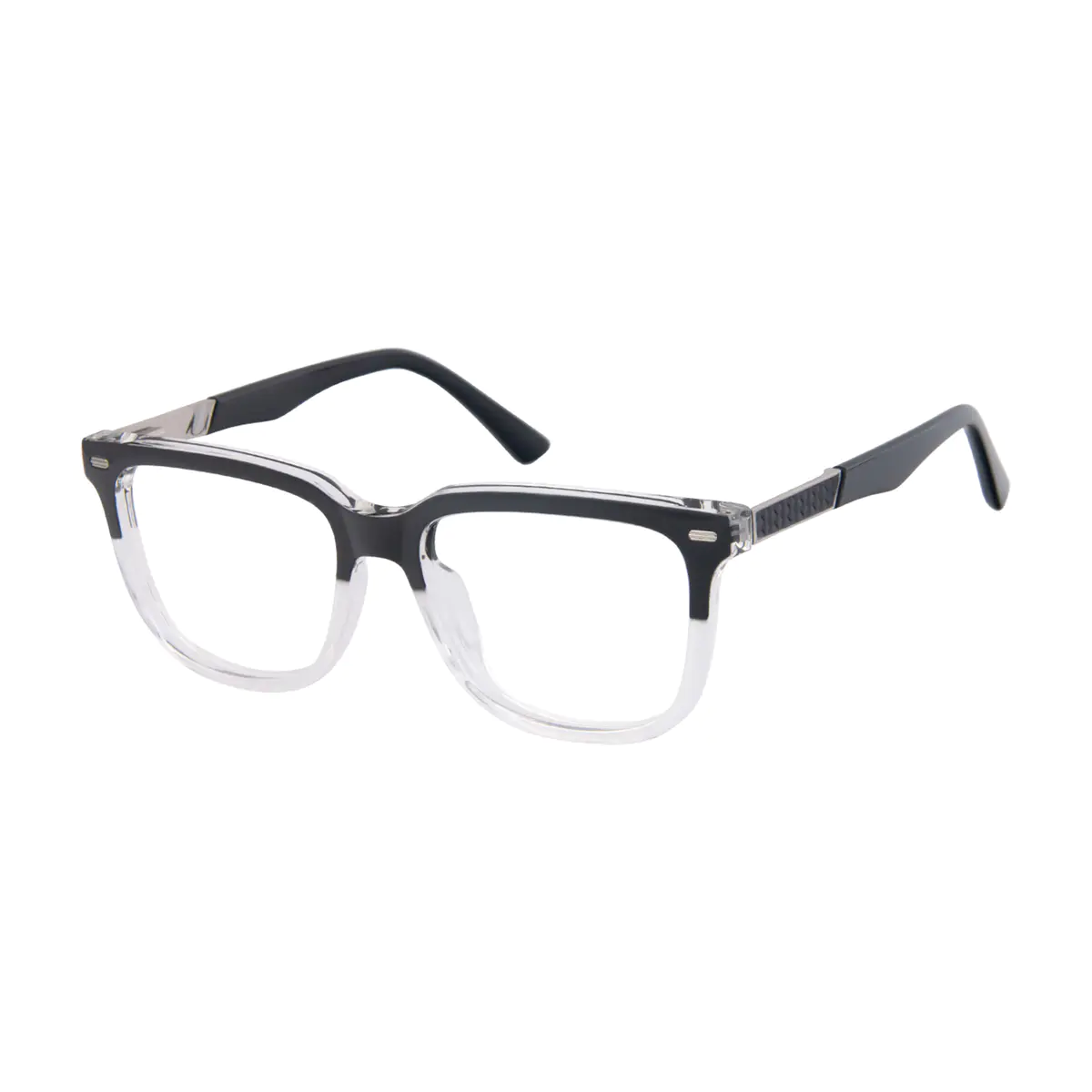 Square Black Clear