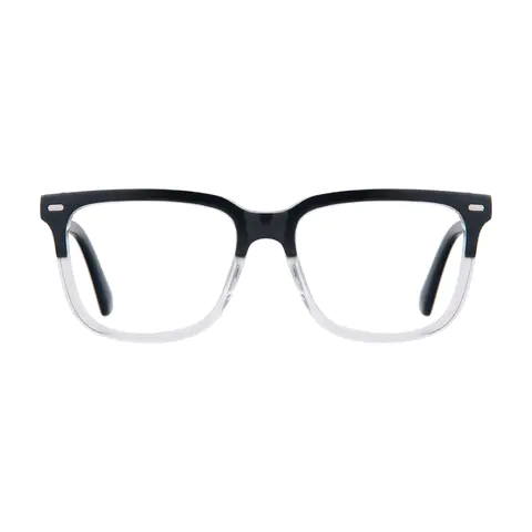 Square Black Clear