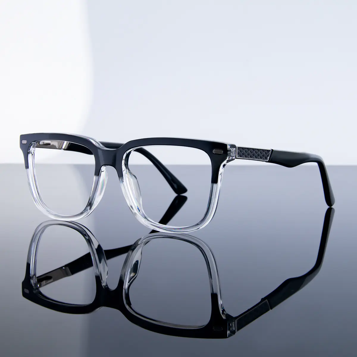 Square Black Clear