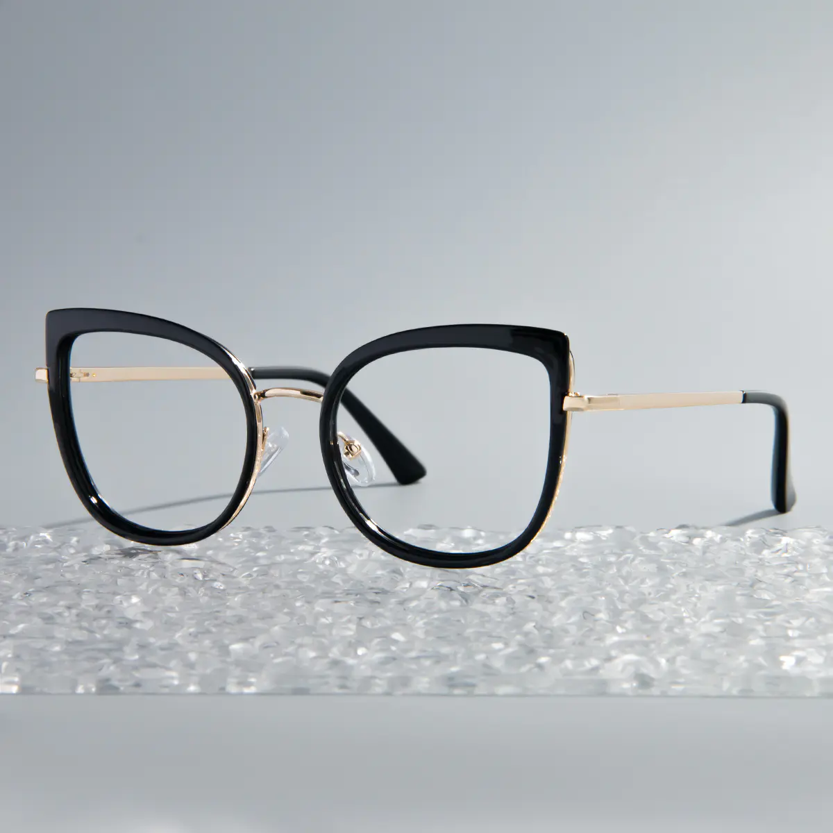 Cat-eye Black Eyeglasses