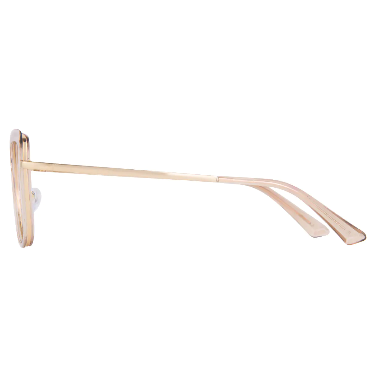 Cat-eye Brown/Light Brown Eyeglasses