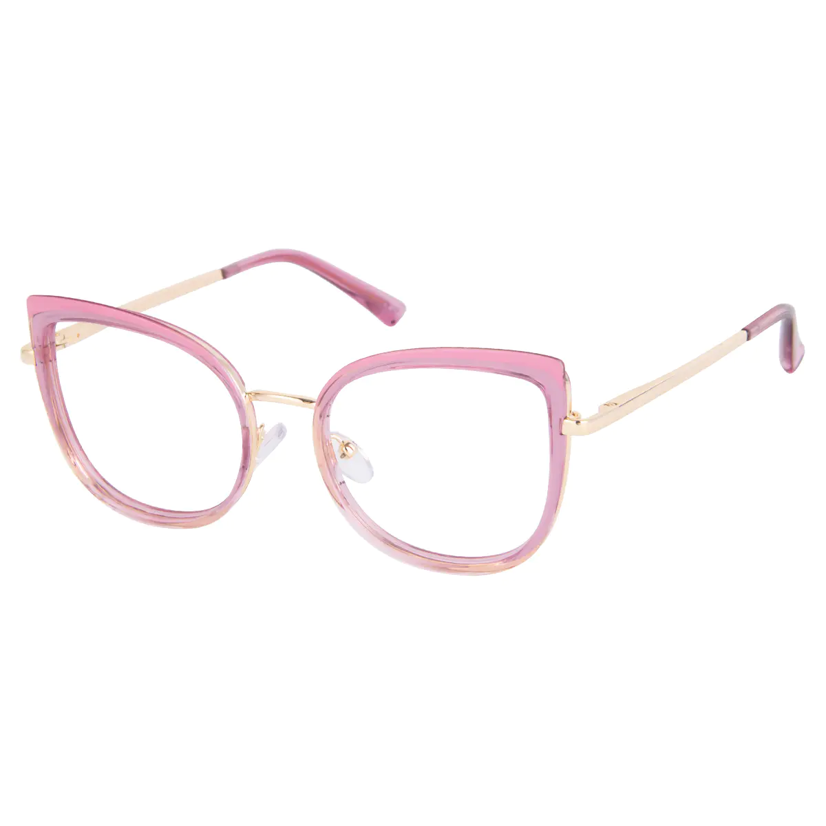Cat-eye Pink Eyeglasses