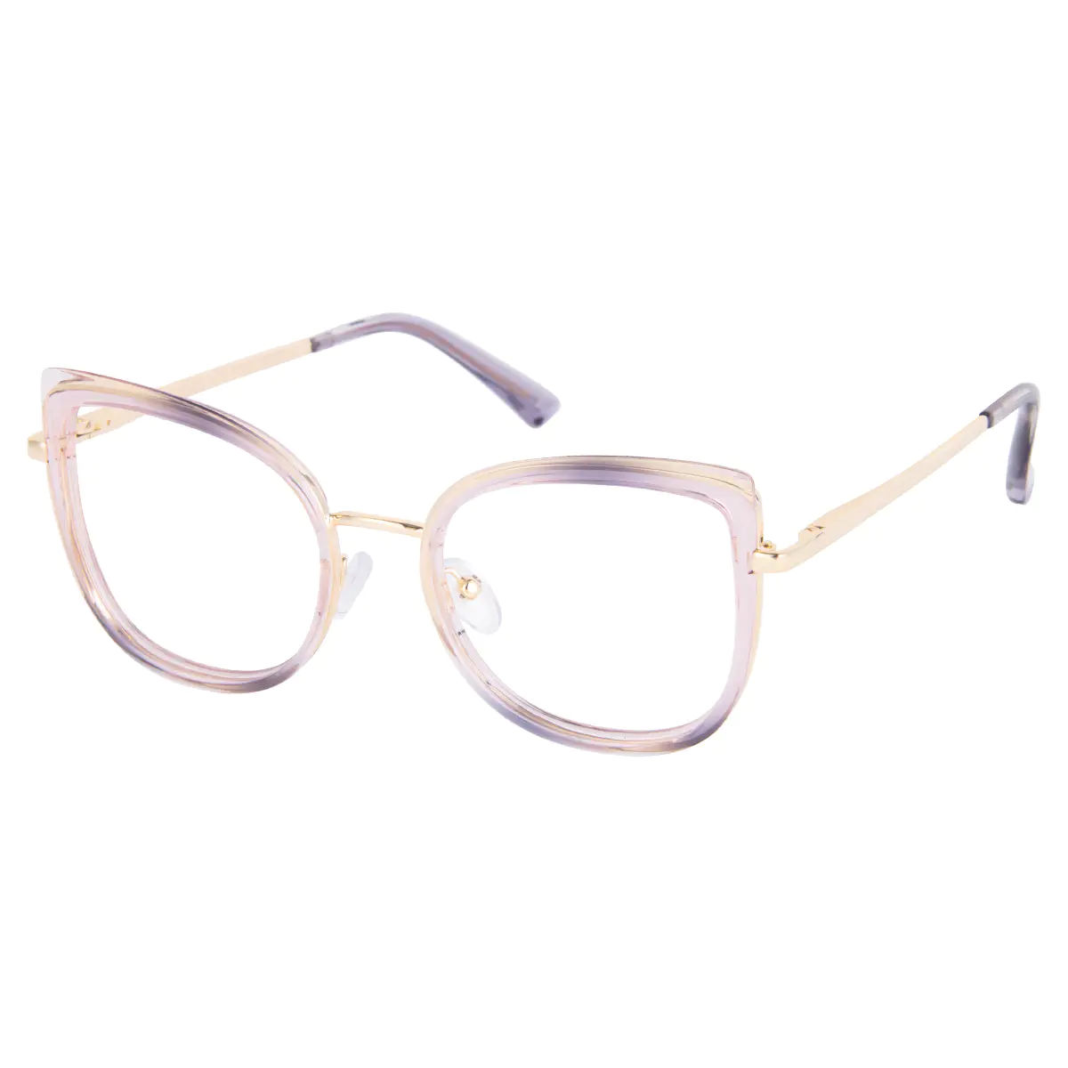 Cat-eye Gradient Pink Eyeglasses