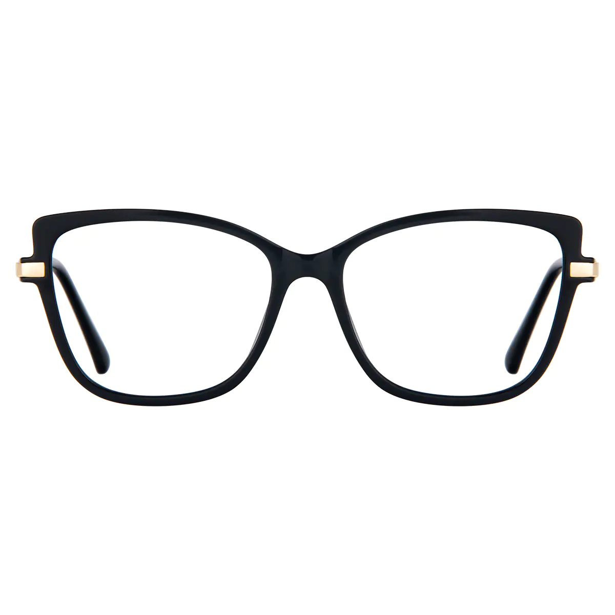 Square Black Eyeglasses